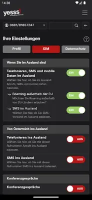 yesss! Der Mobilfunk-Diskonter android App screenshot 12