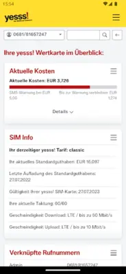 yesss! Der Mobilfunk-Diskonter android App screenshot 17